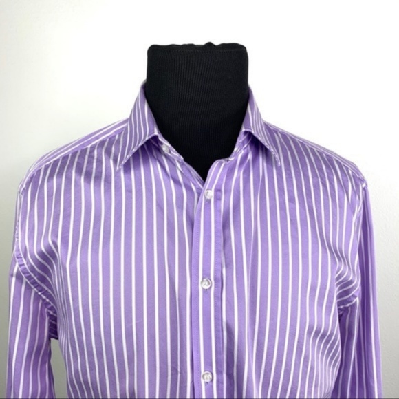 H&M Other - H&M Striped Long Sleeve Button Down Dress Shirt